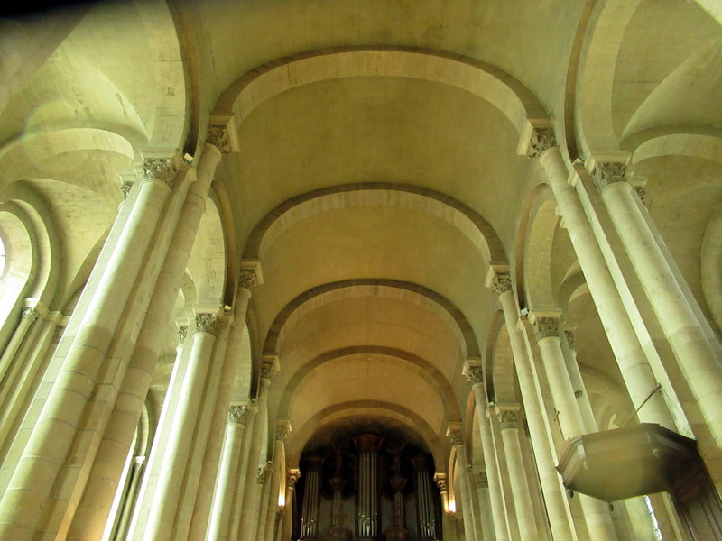 Valence,Cathédrale Saint-Apollinaire, voûte romane